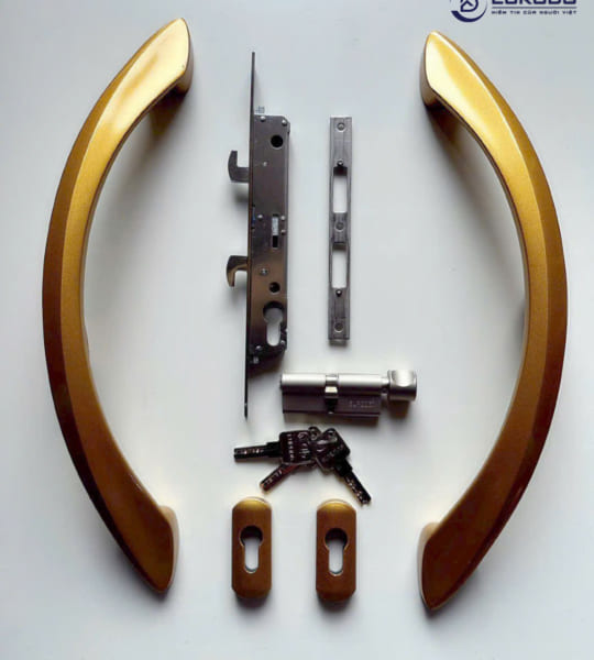 Bộ khoá cửa lùa EURODG 445 Luxury